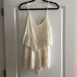 Cream romper